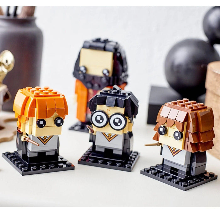 LEGO [BrickHeadz] - Harry, Hermione, Ron & Hagrid Building Set - Wizarding World Series (40495)
