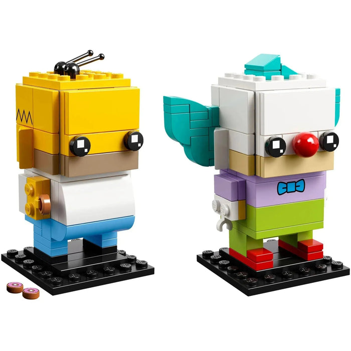 LEGO [BrickHeadz] - Homer Simpson & Krusty the Clown Building Set - The Simpsons Series (41632)