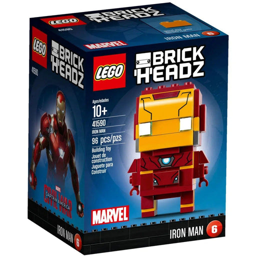 LEGO [BrickHeadz] - Iron Man Building Set - Marvel Super Heroes Series (41590)