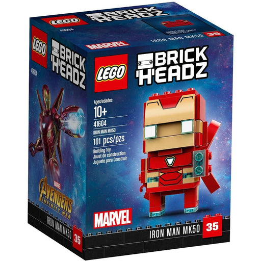 LEGO [BrickHeadz] - Iron Man MK50 Building Set - Marvel Super Heroes Series (41604)