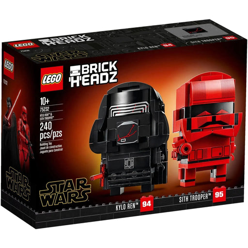 LEGO [BrickHeadz] - Kylo Ren & Sith Trooper Building Set - Star Wars Series (75232)