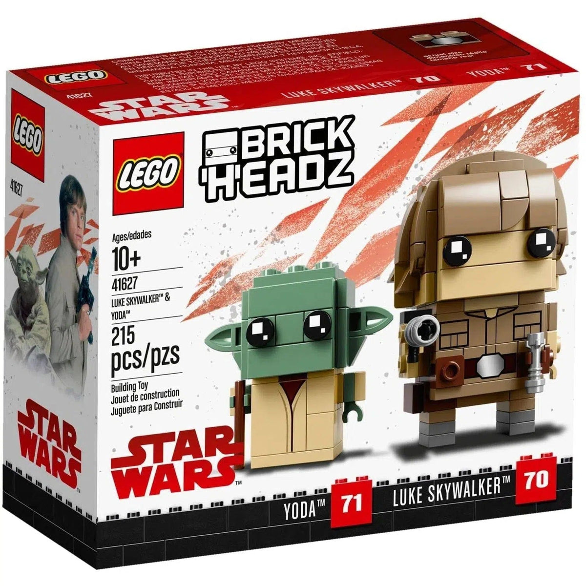 LEGO [BrickHeadz] - Luke Skywalker & Yoda Building Set - Star Wars Ser ...