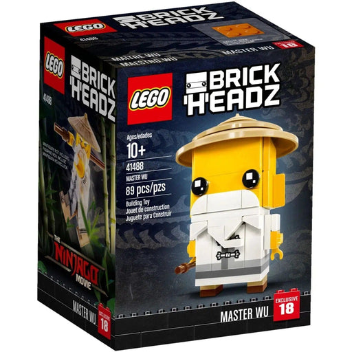 LEGO [BrickHeadz] - Master Wu Building Set - Ninjago Series (41488)