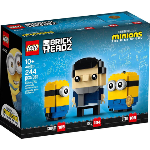 LEGO [BrickHeadz: Minions: The Rise of Gru] - Gru, Stuart and Otto (40420)