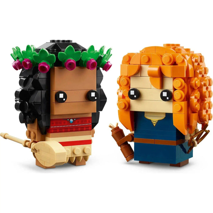 LEGO [BrickHeadz] - Moana & Merida Building Set - Disney Series (40621)