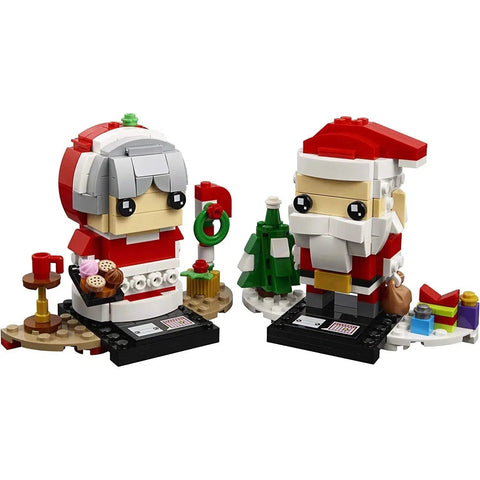 LEGO [BrickHeadz] - Mr. & Mrs. Claus Building Set - Seasonal Series (40274)