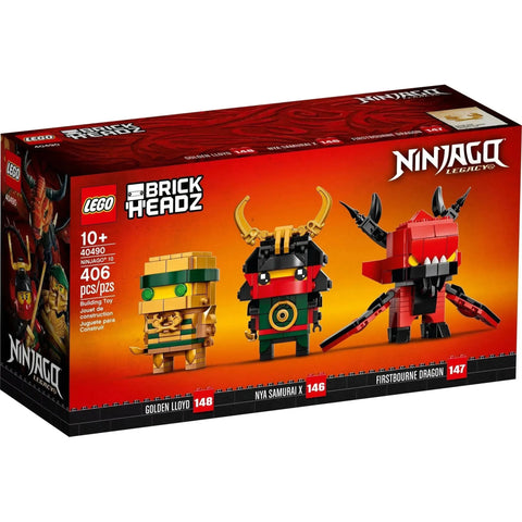 LEGO [BrickHeadz] - NINJAGO 10 Building Set - Ninjago Series (40490)