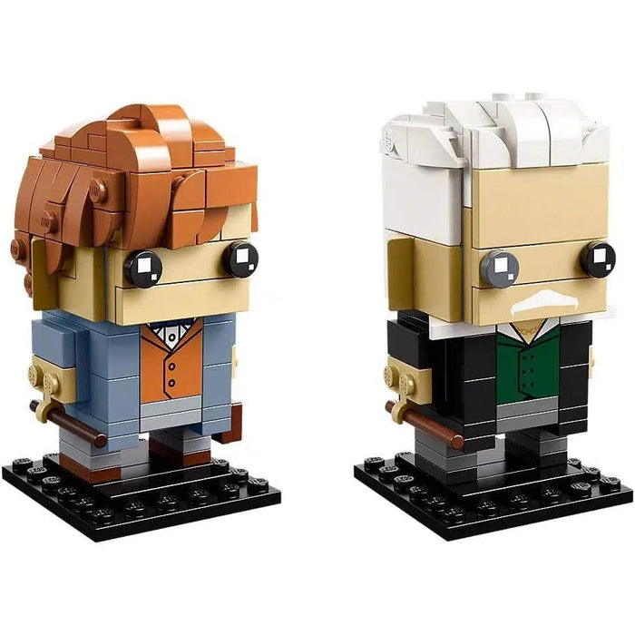 LEGO [BrickHeadz] - Newt Scamander & Gellert Grindelwald Building Set - Wizarding World Series (41631)