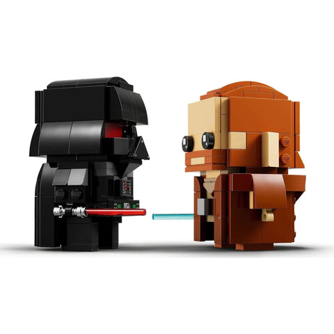 LEGO [BrickHeadz] - Obi-Wan Kenobi & Darth Vader Building Set - Star Wars Series (40547)