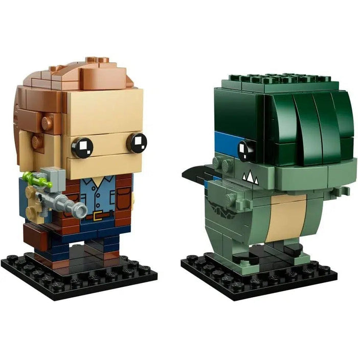 LEGO [BrickHeadz] - Owen & Blue Building Set - Jurassic World Series (41614)