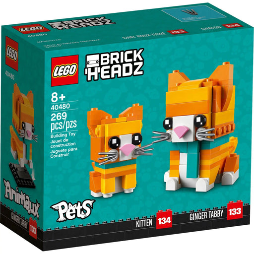 LEGO [BrickHeadz: Pets] - Ginger Tabby (40480)