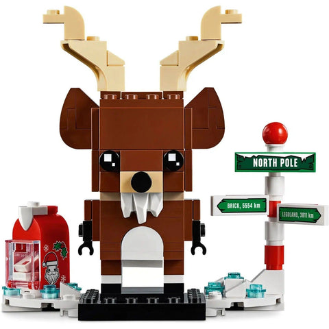LEGO [BrickHeadz] - Reindeer, Elf and Elfie Building Set - Seasonal Series (40353)