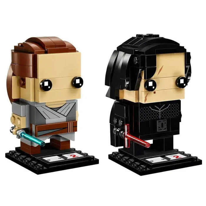 LEGO [BrickHeadz] - Rey & Kylo Ren Building Set - Star Wars Series (41489)