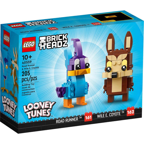 LEGO [BrickHeadz] - Road Runner & Wile E. Coyote Building Set - Looney Tunes Series (40559)