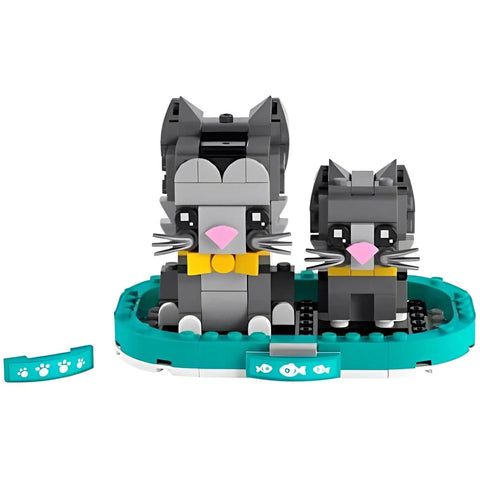LEGO [BrickHeadz] - Shorthair Cats Building Set - Pets Series (40441)