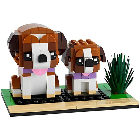 LEGO [BrickHeadz] - St. Bernard Building Set - Pets Series (40543)