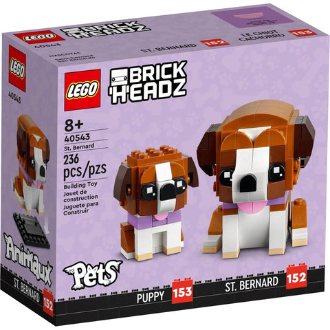 LEGO [BrickHeadz] - St. Bernard Building Set - Pets Series (40543)