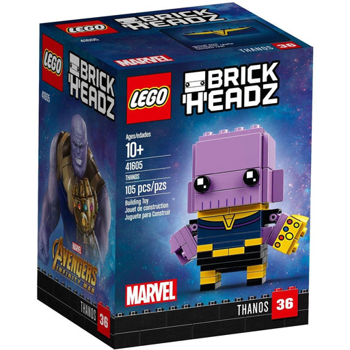 LEGO [BrickHeadz] - Thanos Building Set - Marvel Super Heroes Series (41605)