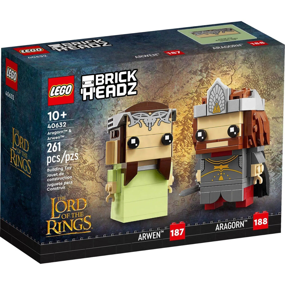 LEGO [BrickHeadz: The Lord of the Rings] - Aragorn & Arwen (40632)
