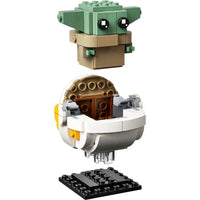 LEGO [BrickHeadz] - The Mandalorian & The Child Building Set - Star Wars Seri...- Image 3