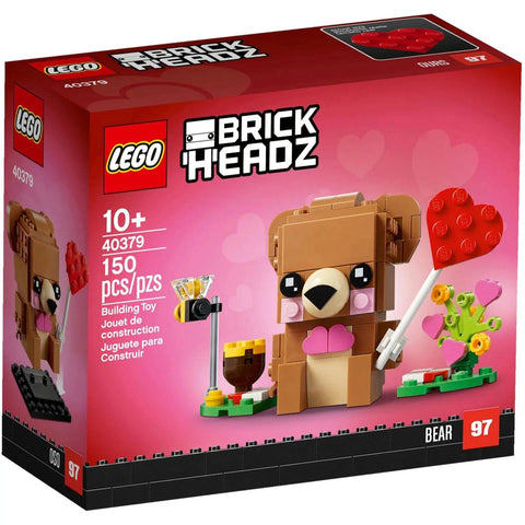 LEGO [BrickHeadz] - Valentine's Bear Building Set - Seasonal Series (40379)