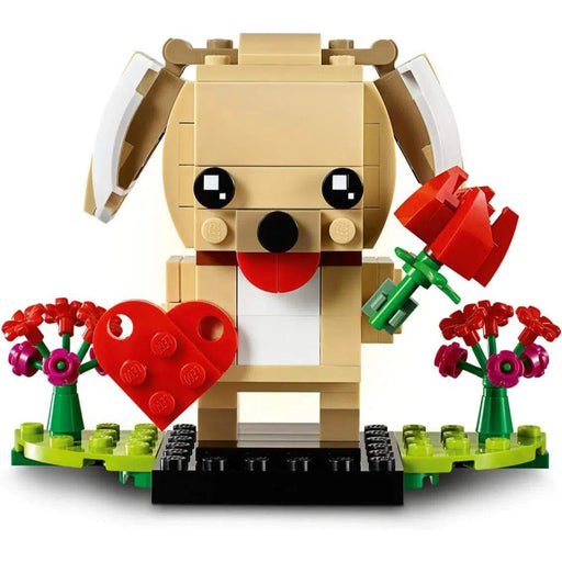 LEGO [BrickHeadz] - Valentine's Puppy Building Set - Seasonal Series (40349)