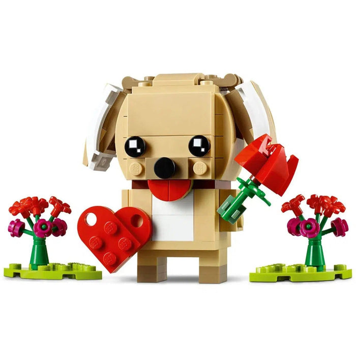 LEGO [BrickHeadz] - Valentine's Puppy Building Set - Seasonal Series (40349)