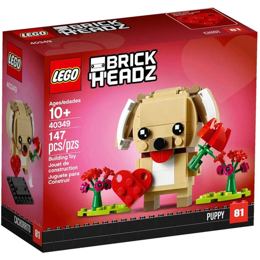 LEGO [BrickHeadz] - Valentine's Puppy Building Set - Seasonal Series (40349)