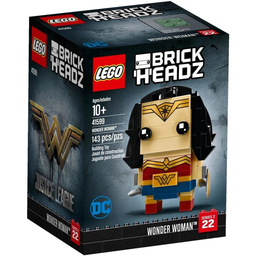 LEGO [BrickHeadz] - Wonder Woman Building Set - DC Comics Super Heroes Series (41599)