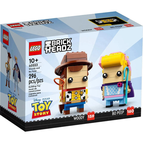 LEGO [BrickHeadz] - Woody and Bo Peep Building Set - Disney Series (40553)