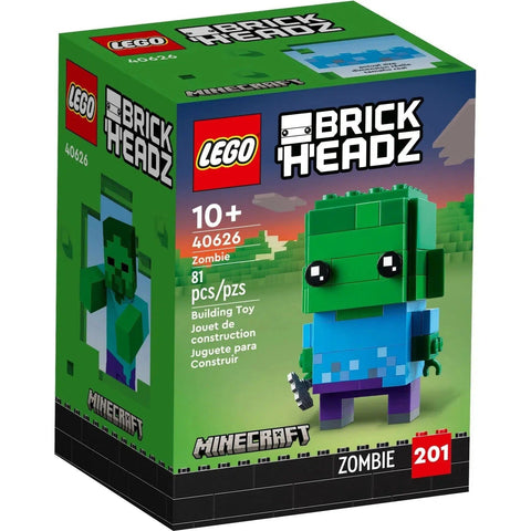 LEGO [BrickHeadz] - Zombie Building Set - Minecraft Series (40626)