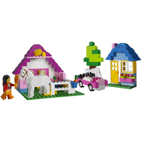 LEGO [Bricks and More] - Large Pink Brick Box Building Set (5560) - Image 3