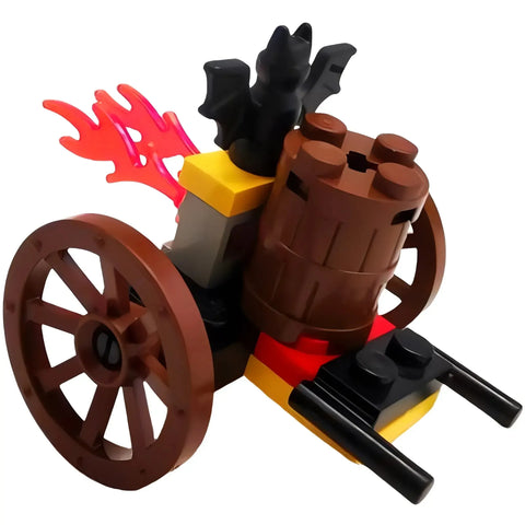 LEGO [Castle] - Fire-Cart Building Set - Fright Knights Series (2538) - Image 4