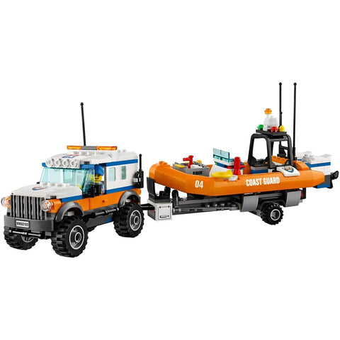 LEGO [City] - 4 x 4 Response Unit Building Set - Coast Guard Series (60165)