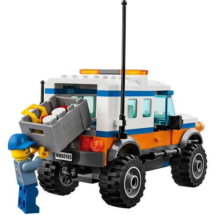 LEGO [City] - 4 x 4 Response Unit Building Set - Coast Guard Series (60165)