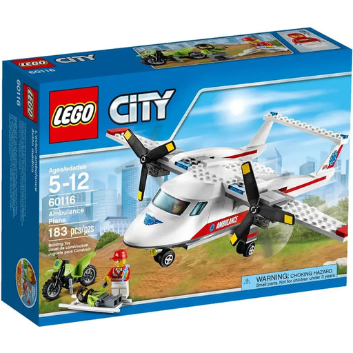 LEGO [City] - Ambulance Plane Building Set - Medical Series (60116)