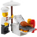 LEGO [City] - BBQ Stand Building Set - General Series (8398)
