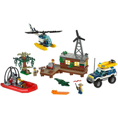 LEGO [City] - Crooks' Hideout Building Set - Swamp Police Series (60068)