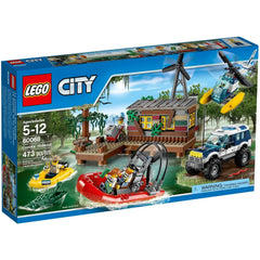 LEGO [City] - Crooks' Hideout Building Set - Swamp Police Series (60068)
