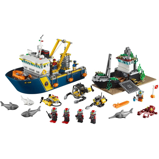 LEGO [City] - Deep Sea Exploration Vessel Building Set - Deep Sea Explorers Series (60095)