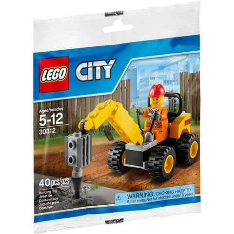 LEGO [City] - Demolition Driller Building Set - Construction Series (30312)