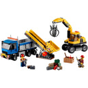 LEGO [City] - Excavator and Truck Building Set - Construction Series (60075)