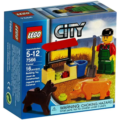LEGO [City] - Farmer Building Set - Farm Series (7566)