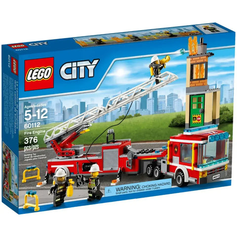 LEGO [City] - Fire Engine Building Set - Fire Series (60112) - Image 1