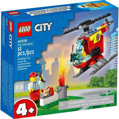 LEGO [City] - Fire Helicopter Building Set - Fire Series (60318)