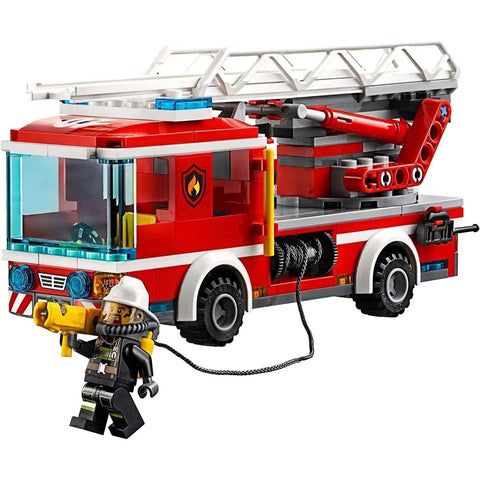 LEGO [City] - Fire Ladder Truck Building Set - Fire Series (60107)