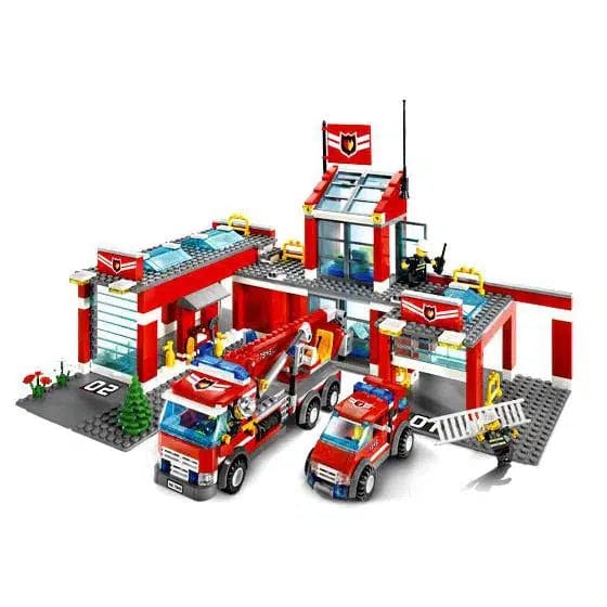 Lego city sets fire station online