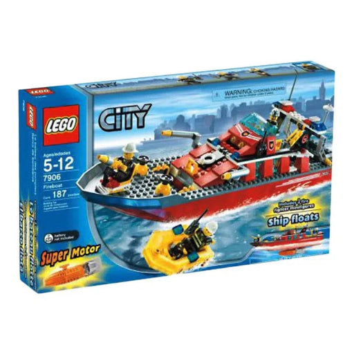 LEGO [City] - Fireboat Building Set - Fire Series (7906)
