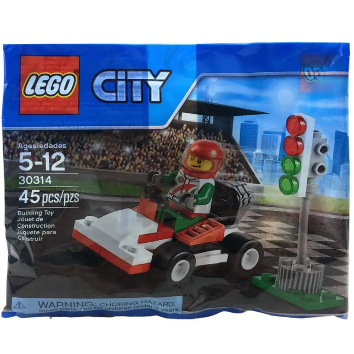 LEGO [City] - Go-Kart Racer Building Set - Racing Series (30314)