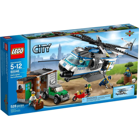 LEGO [City] - Helicopter Surveillance Building Set - Police Series (60046) - Image 1
